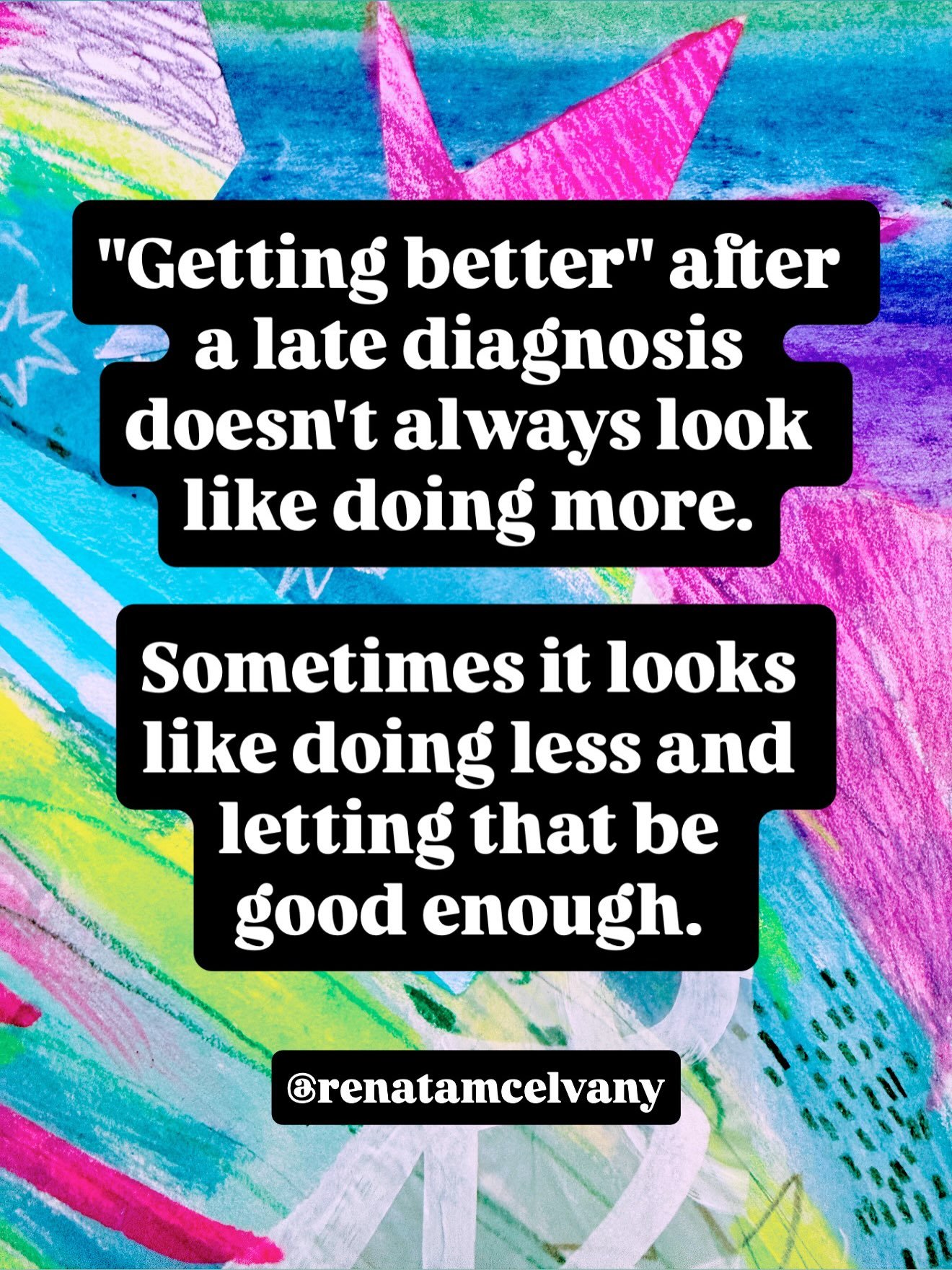 I used to think slowing down meant I'd lose the flow. That if I stopped, I wouldn't find it again the next day.

So I didn't stop. Not at 1am, not at 3am, sometimes not until 4 or 5.

It took years after my diagnosis to admit my real capacity instead