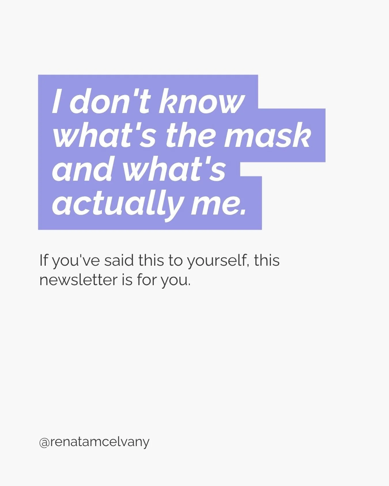 My newsletter is where I go deeper.

More personal. More honest. Stories I don't tell on the feed. Resources I don't share publicly. And the first place where invitations happen whenever a workshop or program opens up.

If you're a late-diagnosed wom