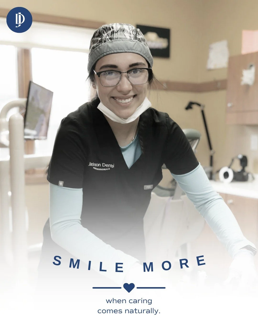 Some people just have a way of making others feel comfortable, cared for and at ease.💙We're grateful for a team full of them.
