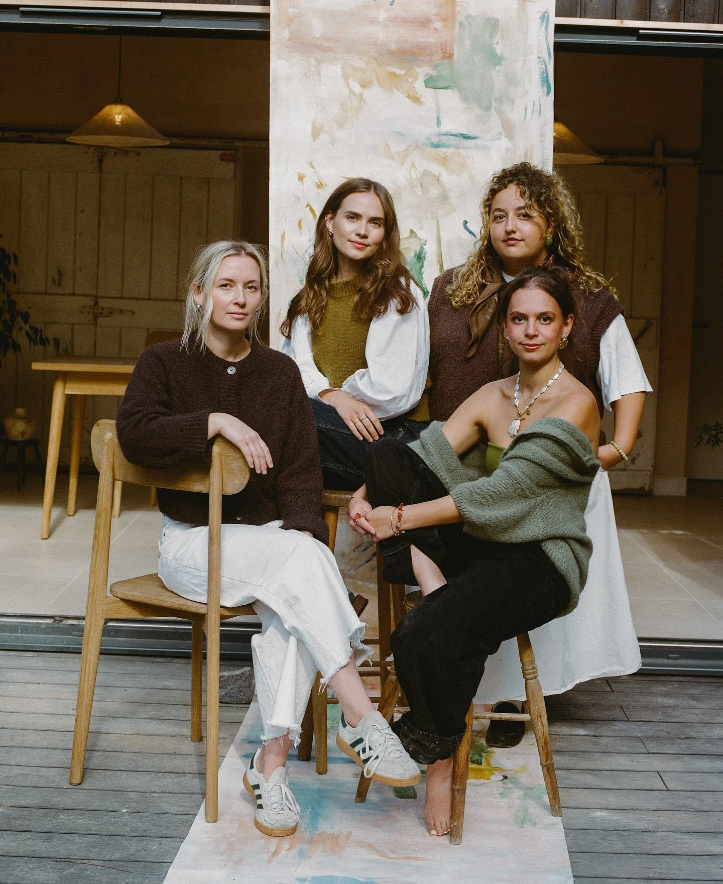 The faces behind Ode Studio.

Ode is a creative design studio based in Winchester, UK, specialising in brand styling, creative direction and event curation. Founded by Bec, Dre, Tash &amp; Lou, we are a team of four creatives with a shared passion fo