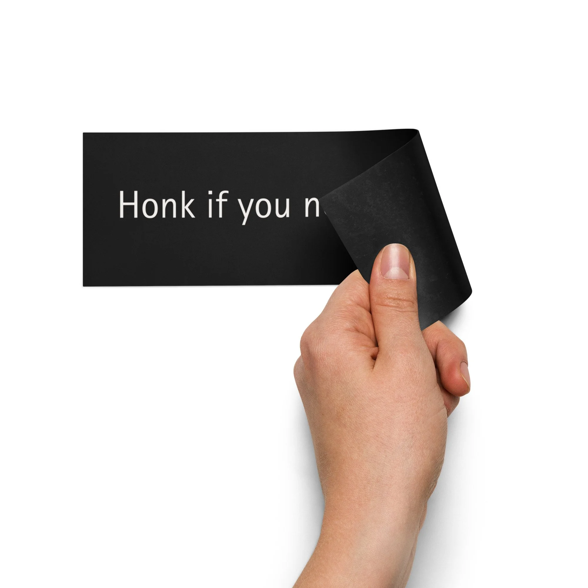 Honk if you need therapy too — Bumper Magnet