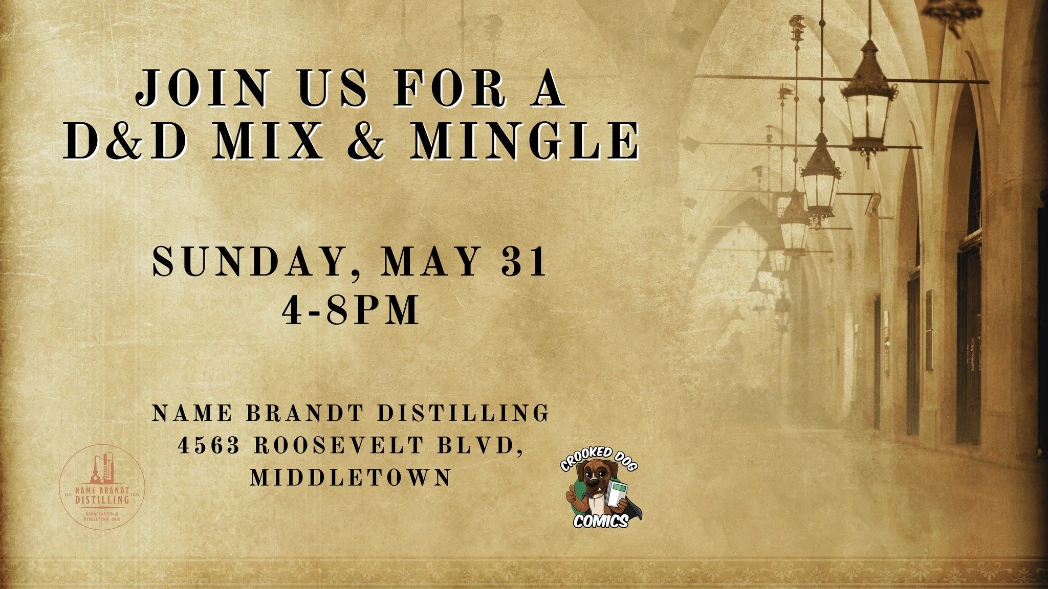  D&D Mix and Mingle with Crooked Dog Comics