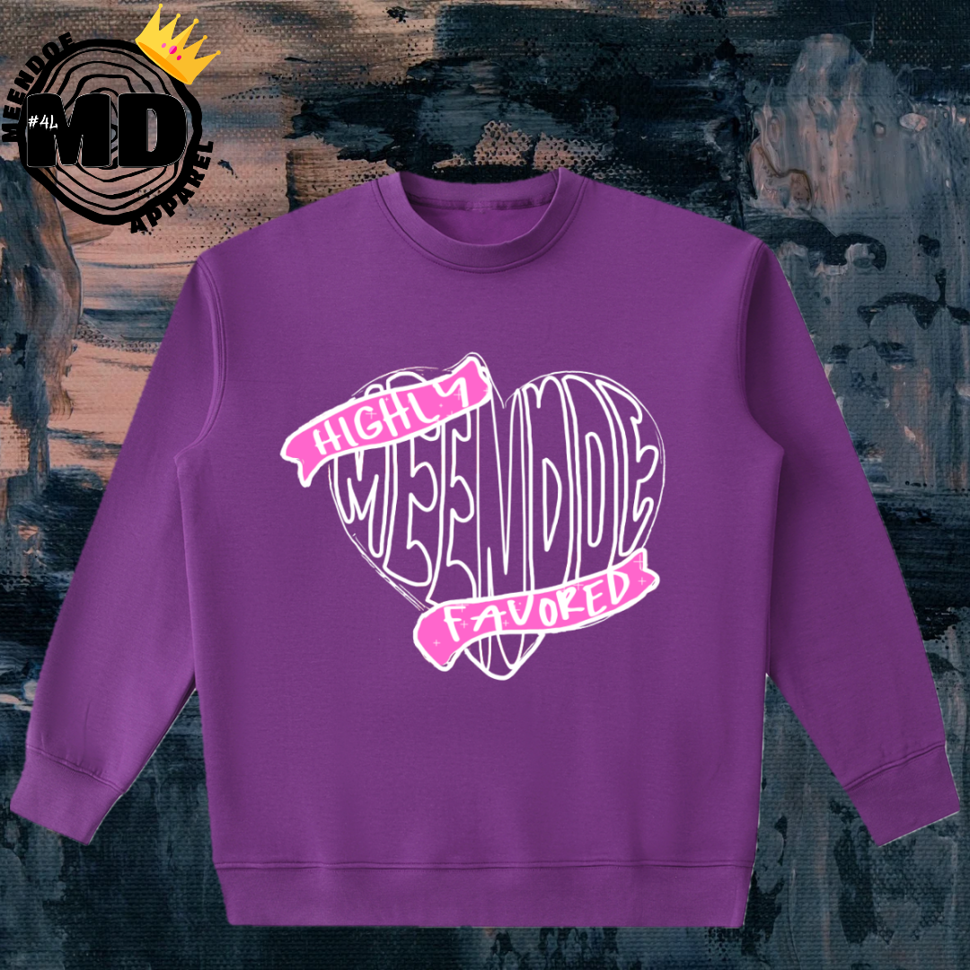 "Highly Favored" Heavyweight Essentials Sweatshirt