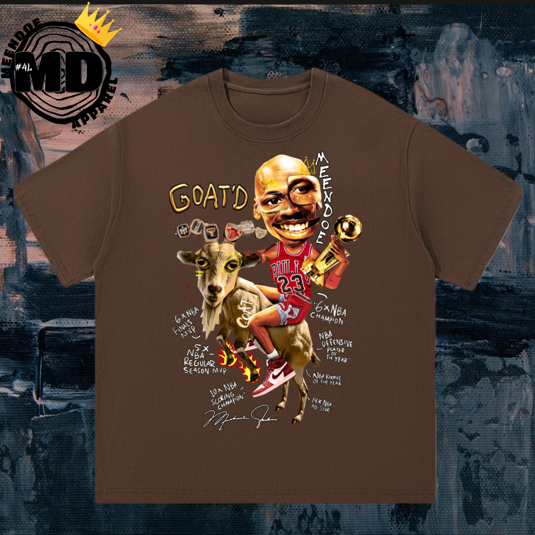 "GOAT'D" Essentials Tee (White Font)