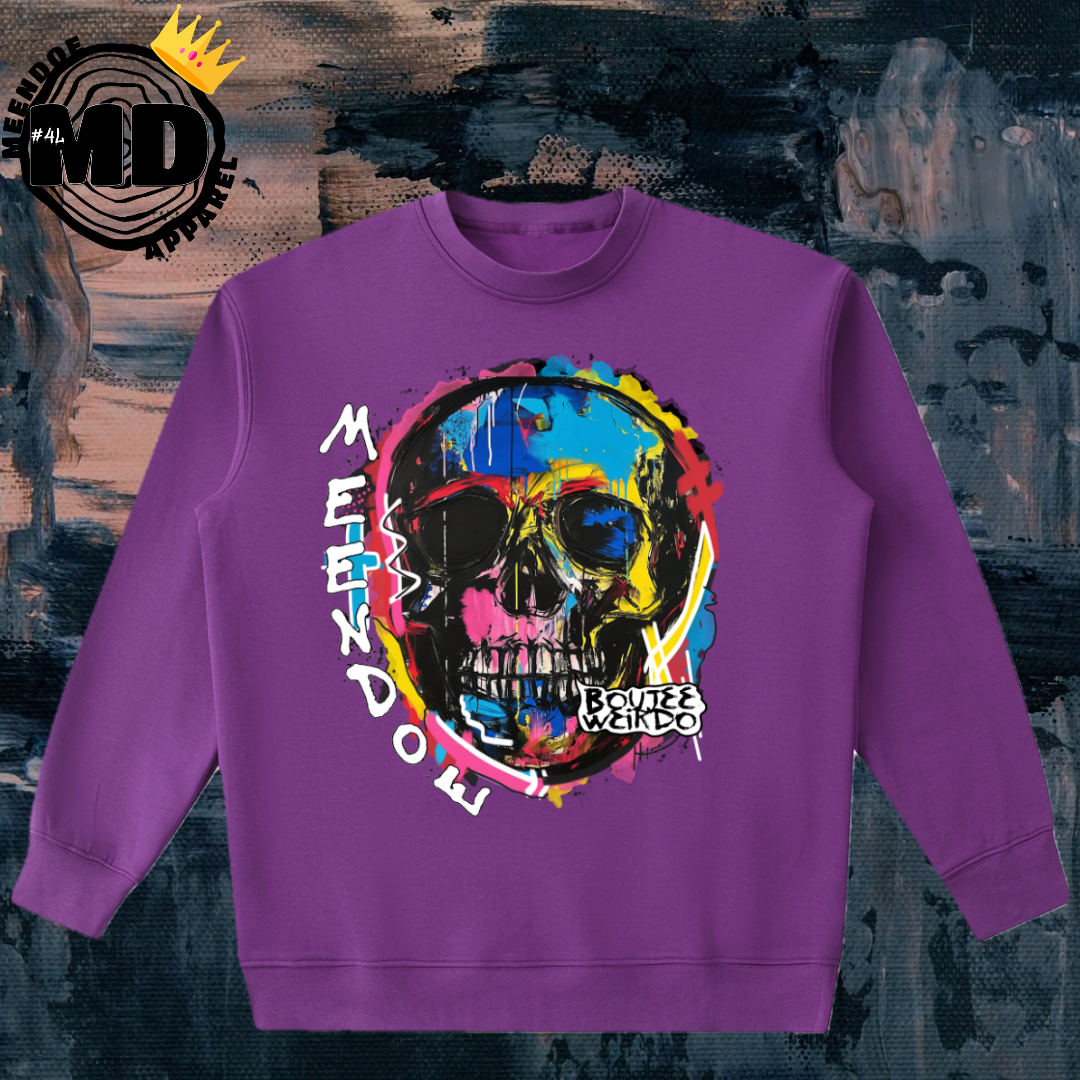 "Boujee Weirdo" Heavyweight Essentials Sweatshirt