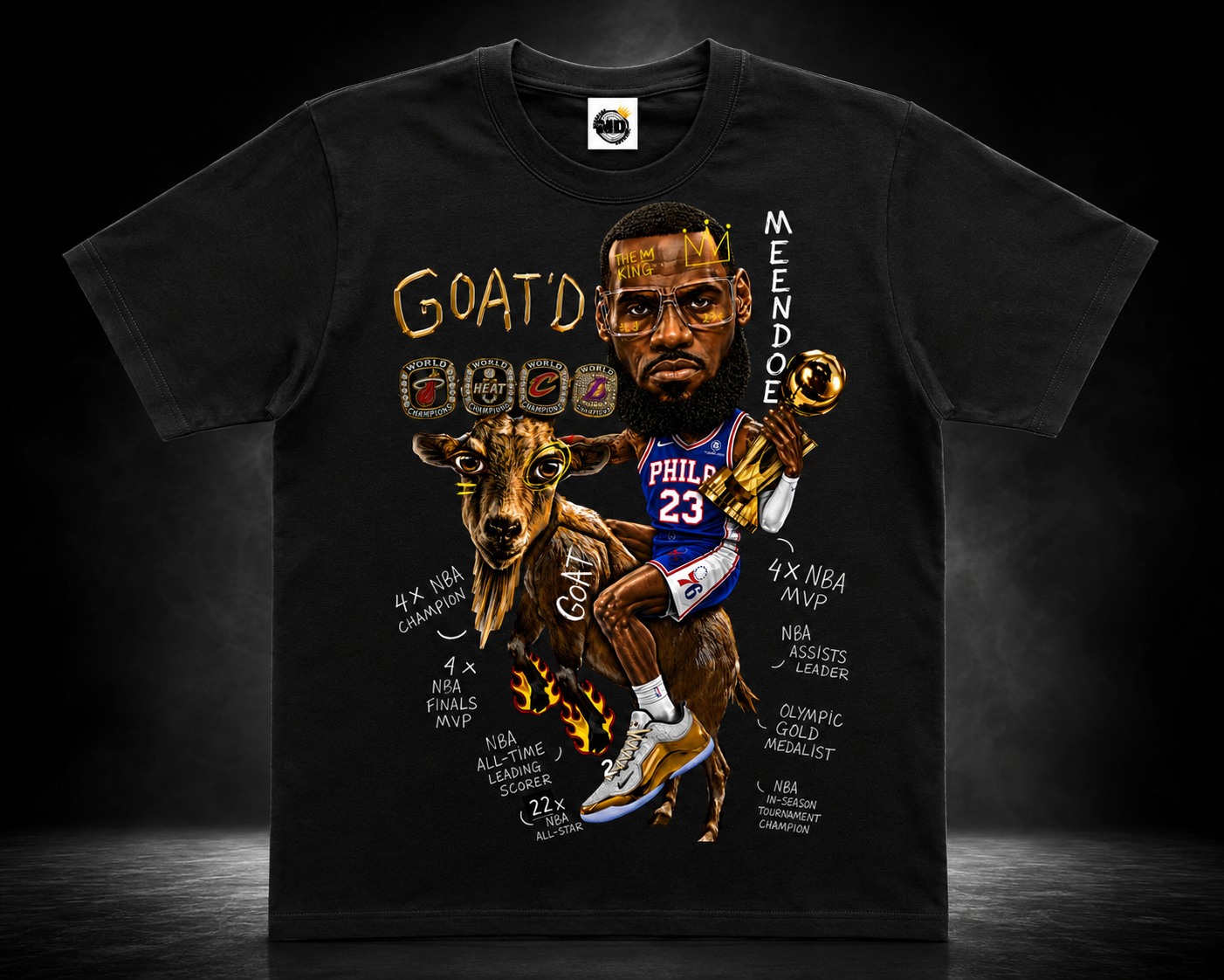 "LeGOAT'D" For The CITY (Limited Edition Tee)