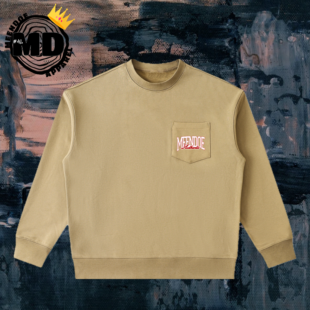 Chrome Heart Patch Pocket Crewneck Sweatshirt