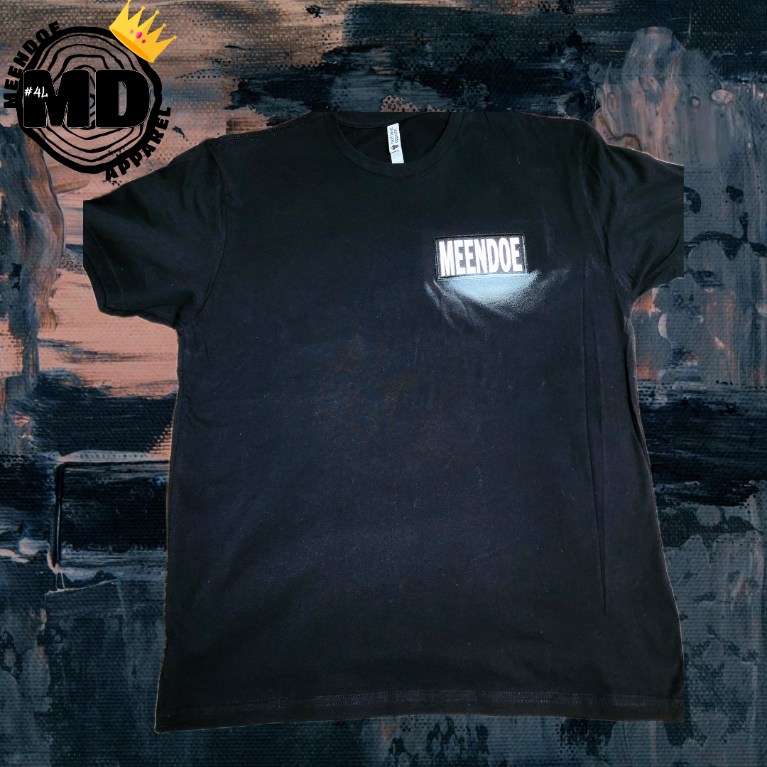 *HANDMADE "MeenDoe Stamped" Tee (Next Level)