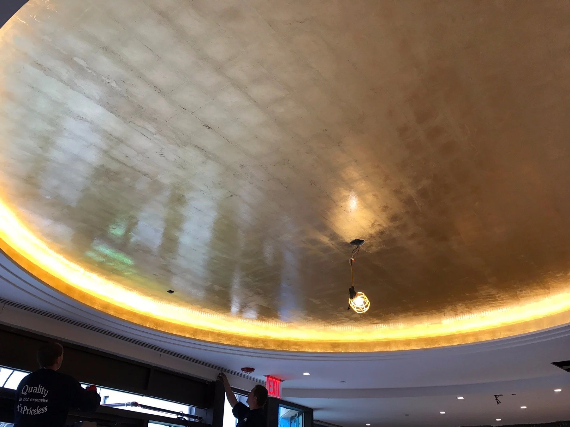 Leafed Ceiling, NYC