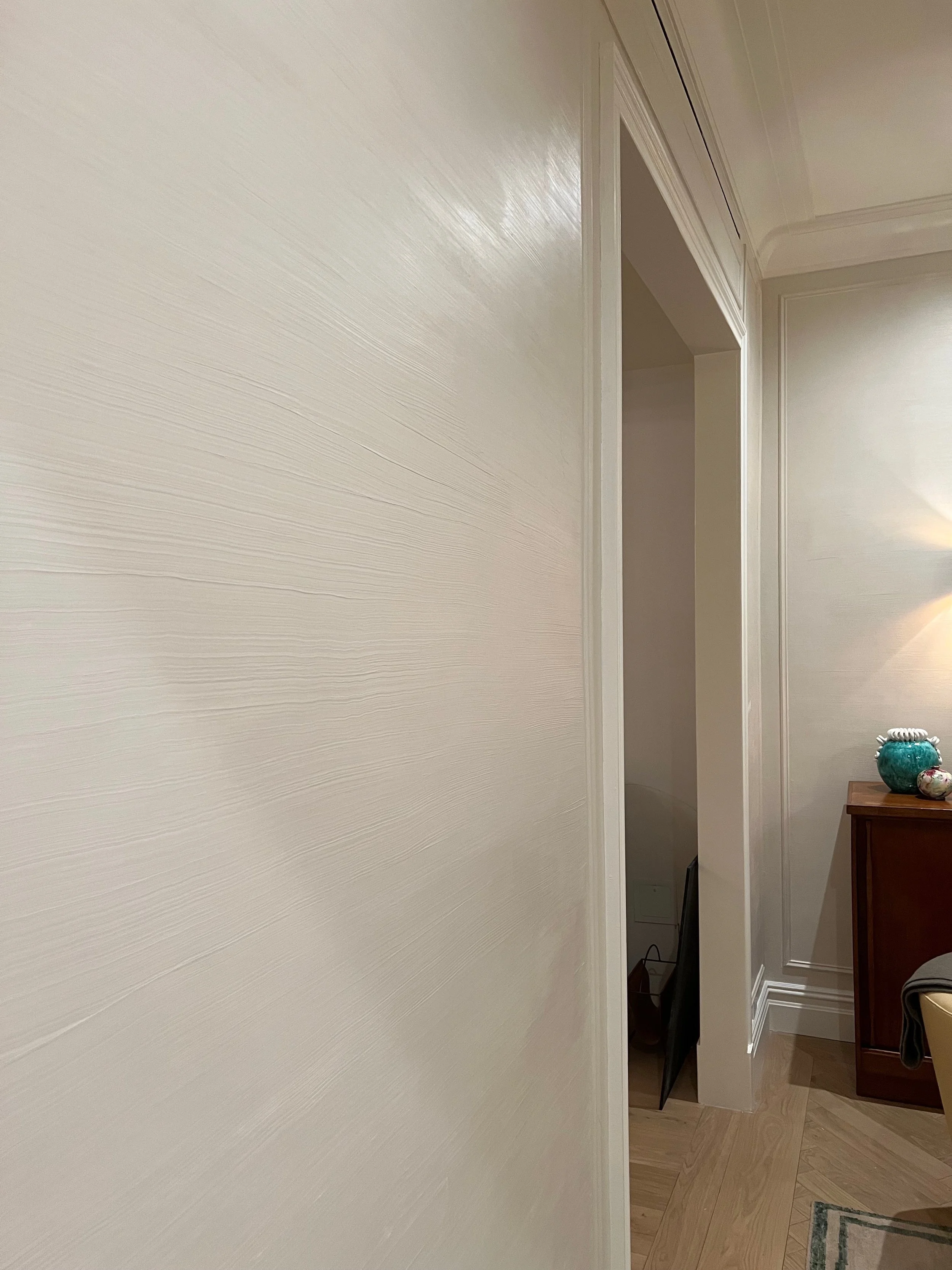 Custom Brushed Venetian Plaster, NYC