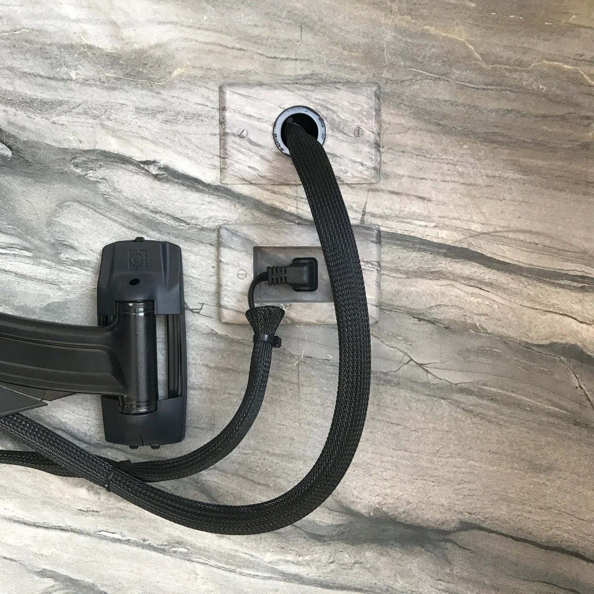 Faux Marble Outlet Covers