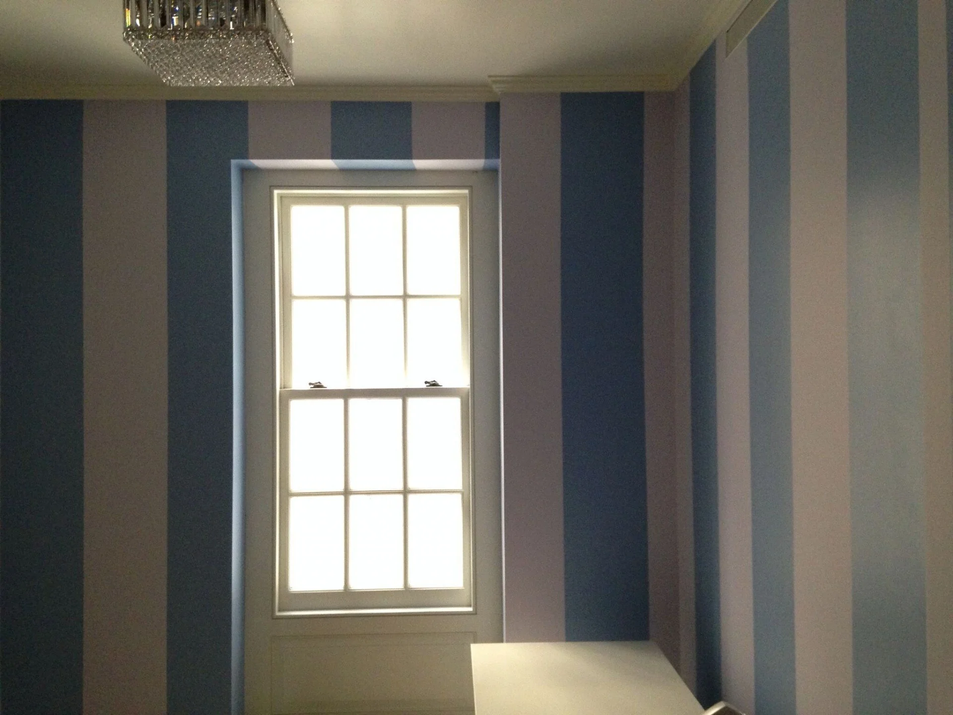 Glazed Vertical Stripes, NYC