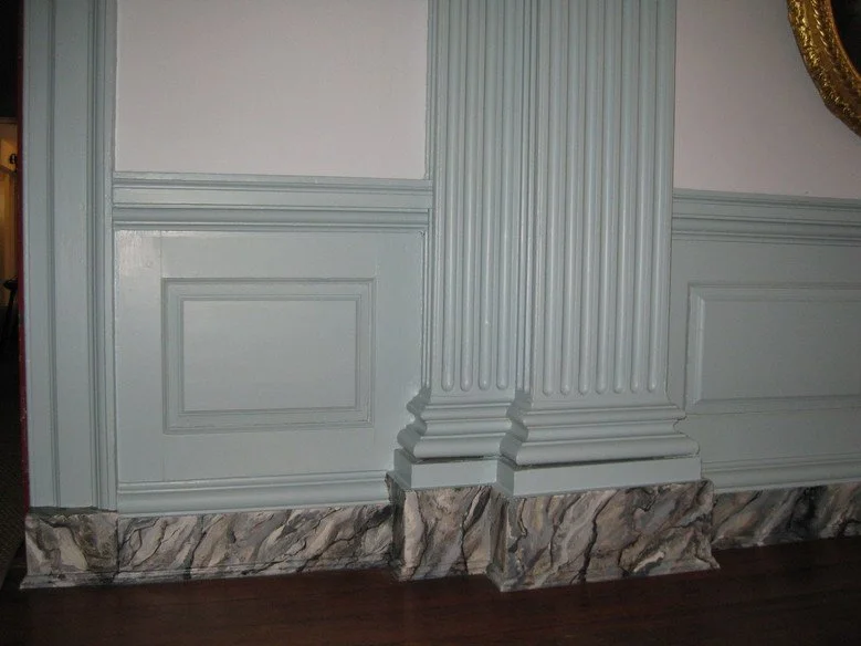 Historic Recreation of Faux Marble, Baltimore MD