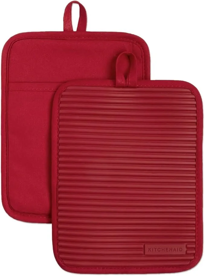 KitchenAid Ribbed Soft Silicone Pot Holder