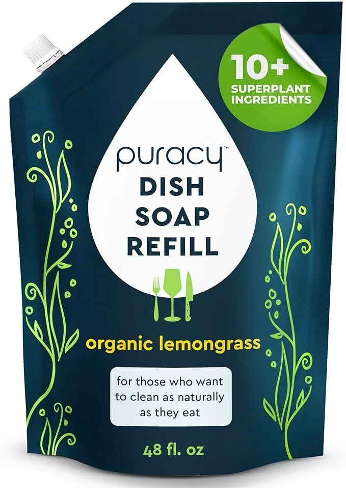 Puracy Dish Soap refill - Lemongrass