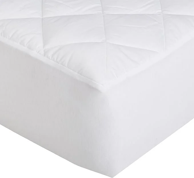 Amazon Basics Hypoallergenic Mattress Pad Certified STANDARD 100 by OEKO-TEX
