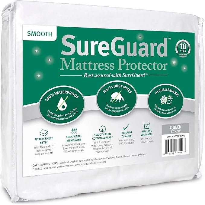 Mattress Protecter - fitted, smooth