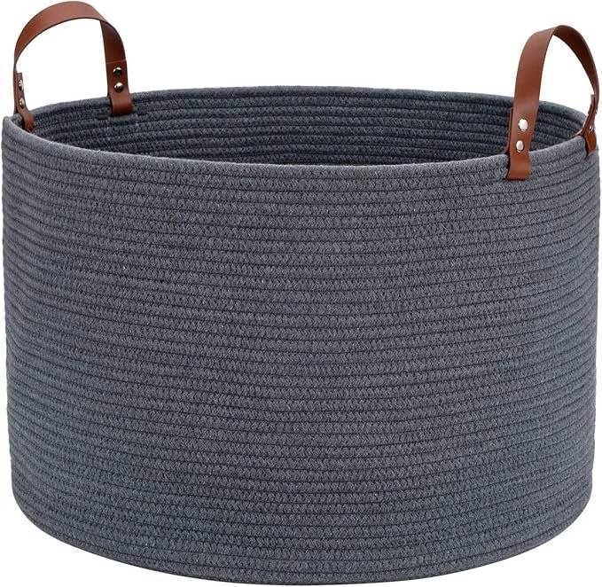 Cotton Rope Laundry Basket