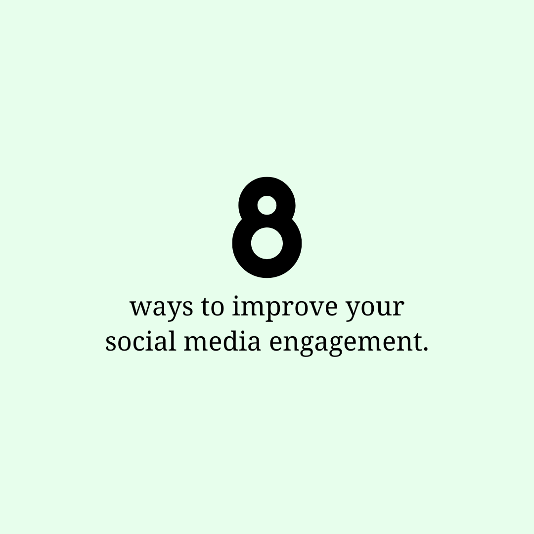 How to improve your social media engagement