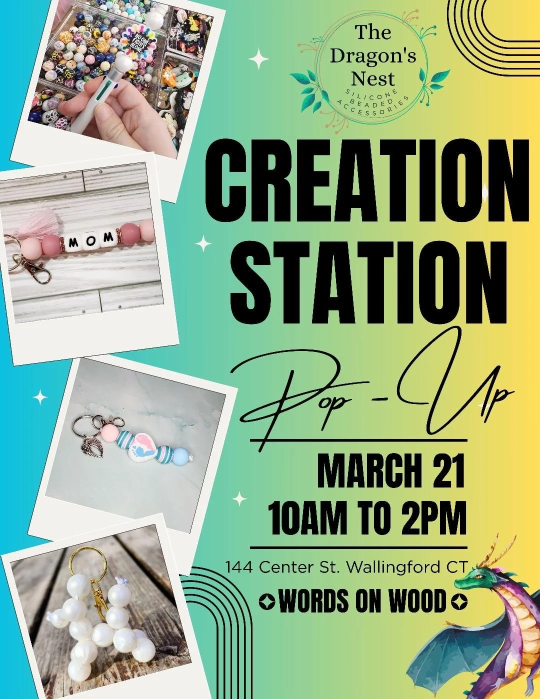 Creation Station Pop-Up with The Dragon’s Nest