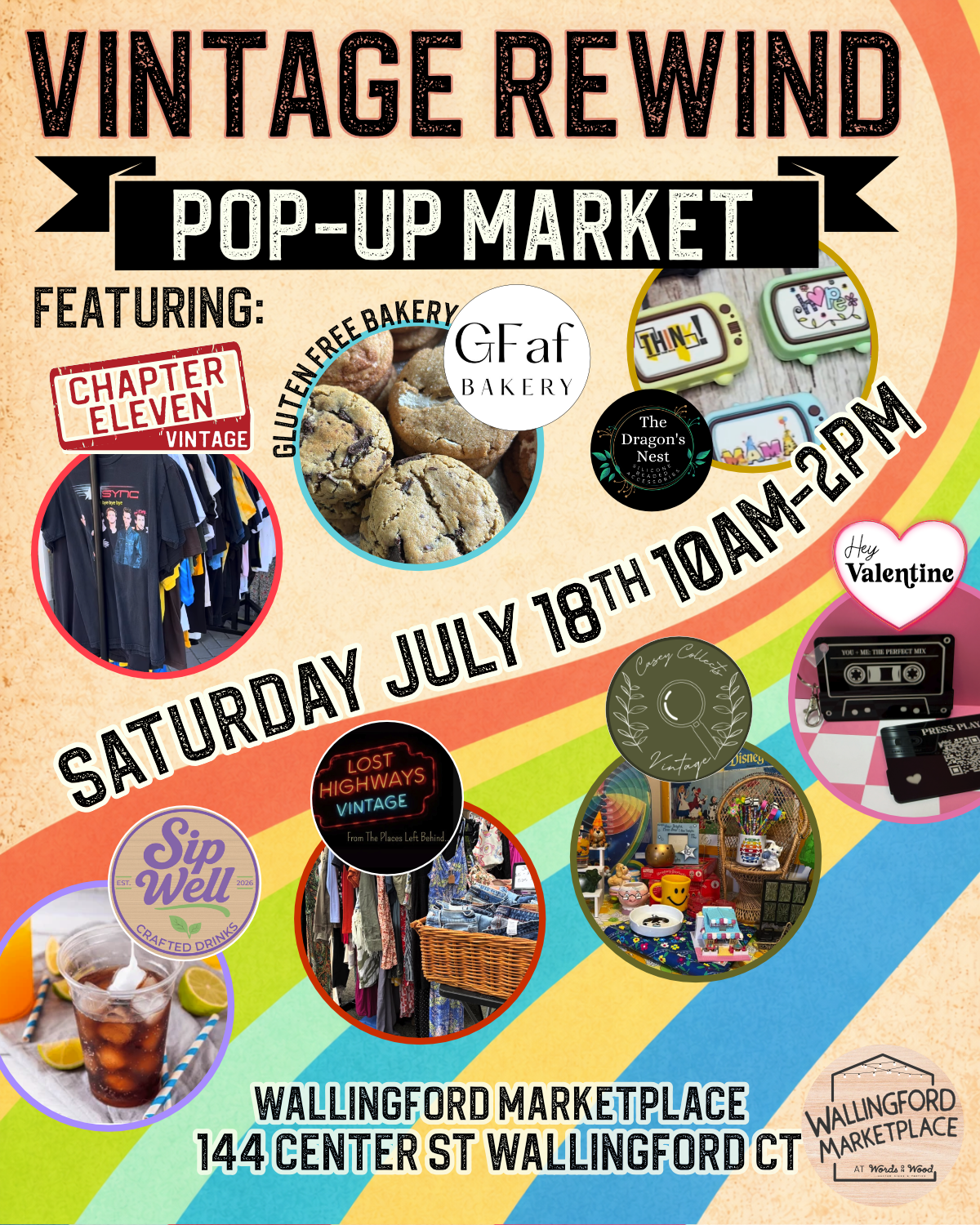 Vintage Rewind pop-up market