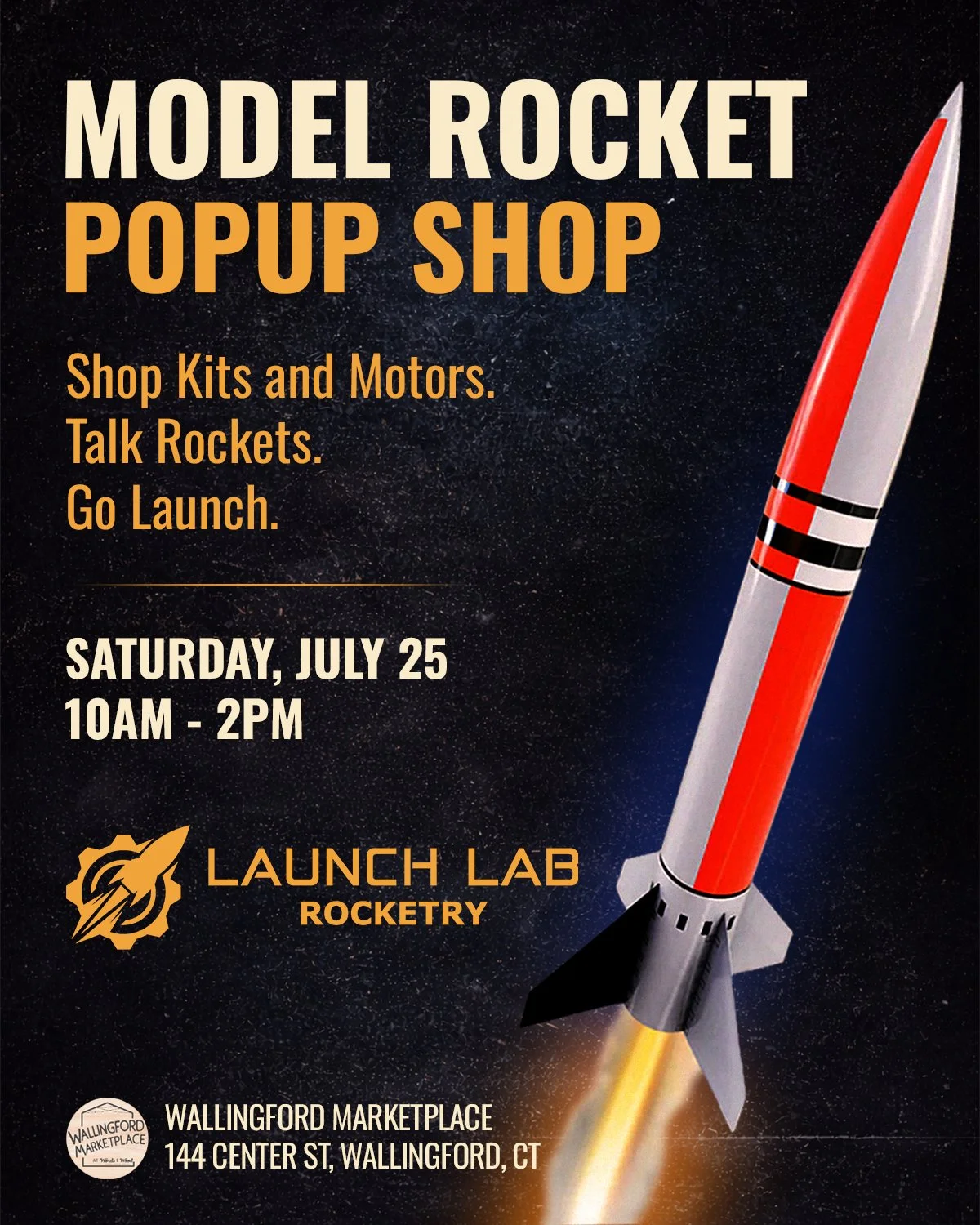 Launch Lab Rocketry Model Rocket Pop-up