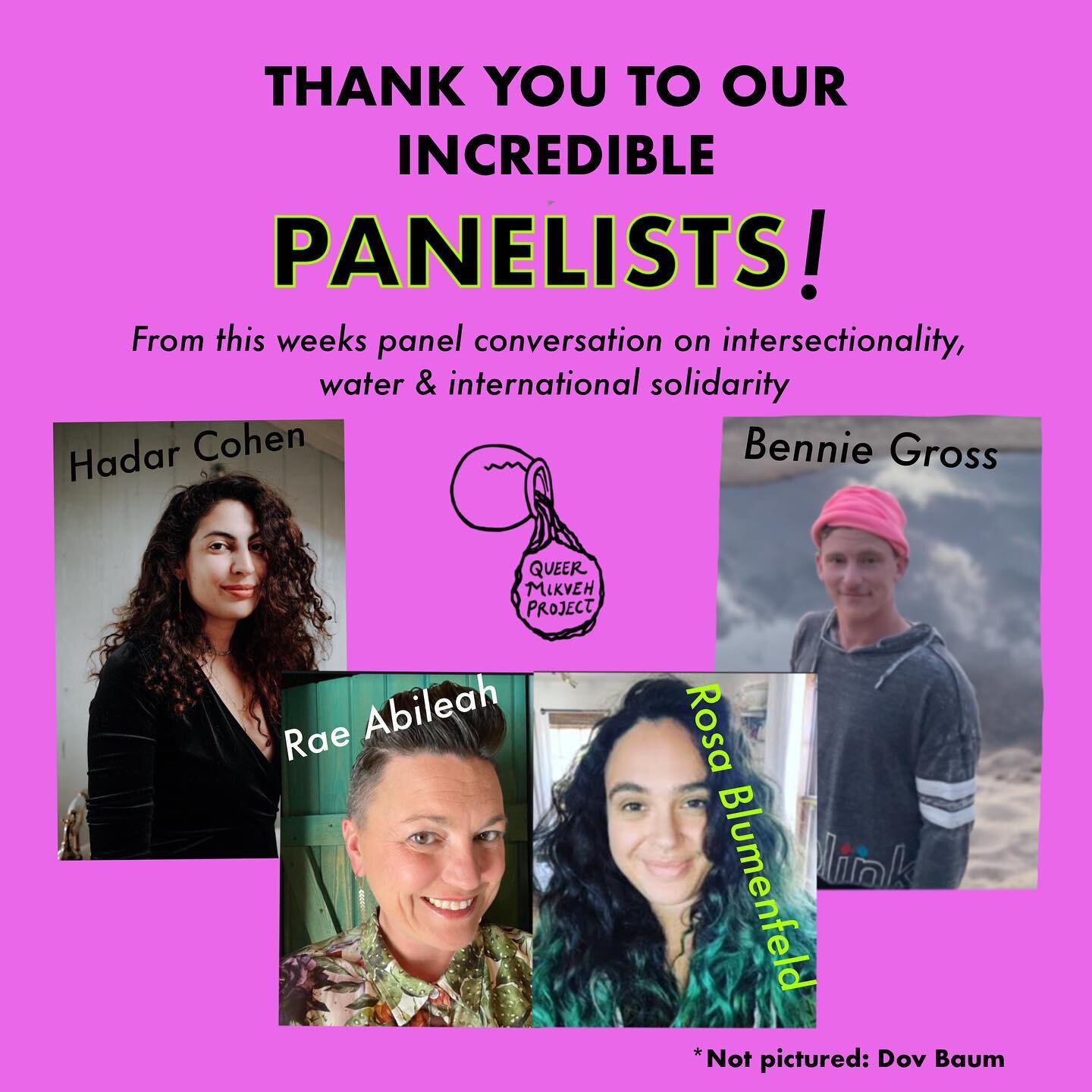 We hosted an incredible conversation this week supporting the Jewish anti zionist queer community in our work to free Palestine. Thank you to our Moderater Kyle Rocco East (and the newest member of the QMP leadership team!), Panelists: Rae Abileah @r