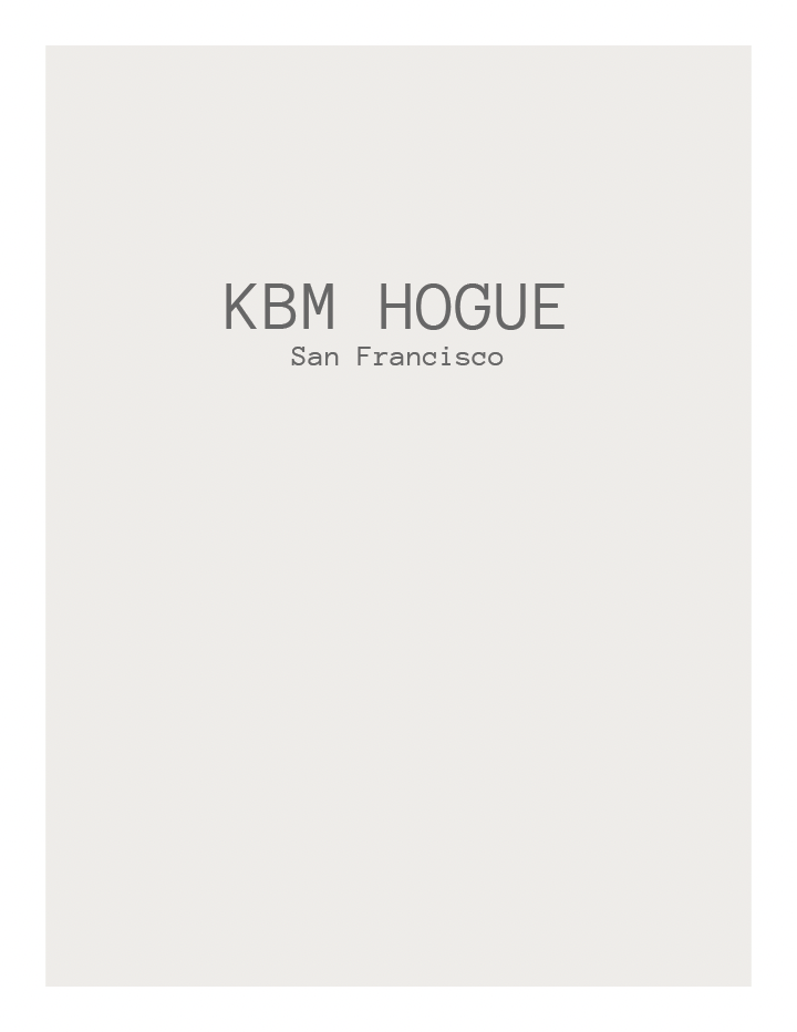 KBM Hogue: SF Showroom