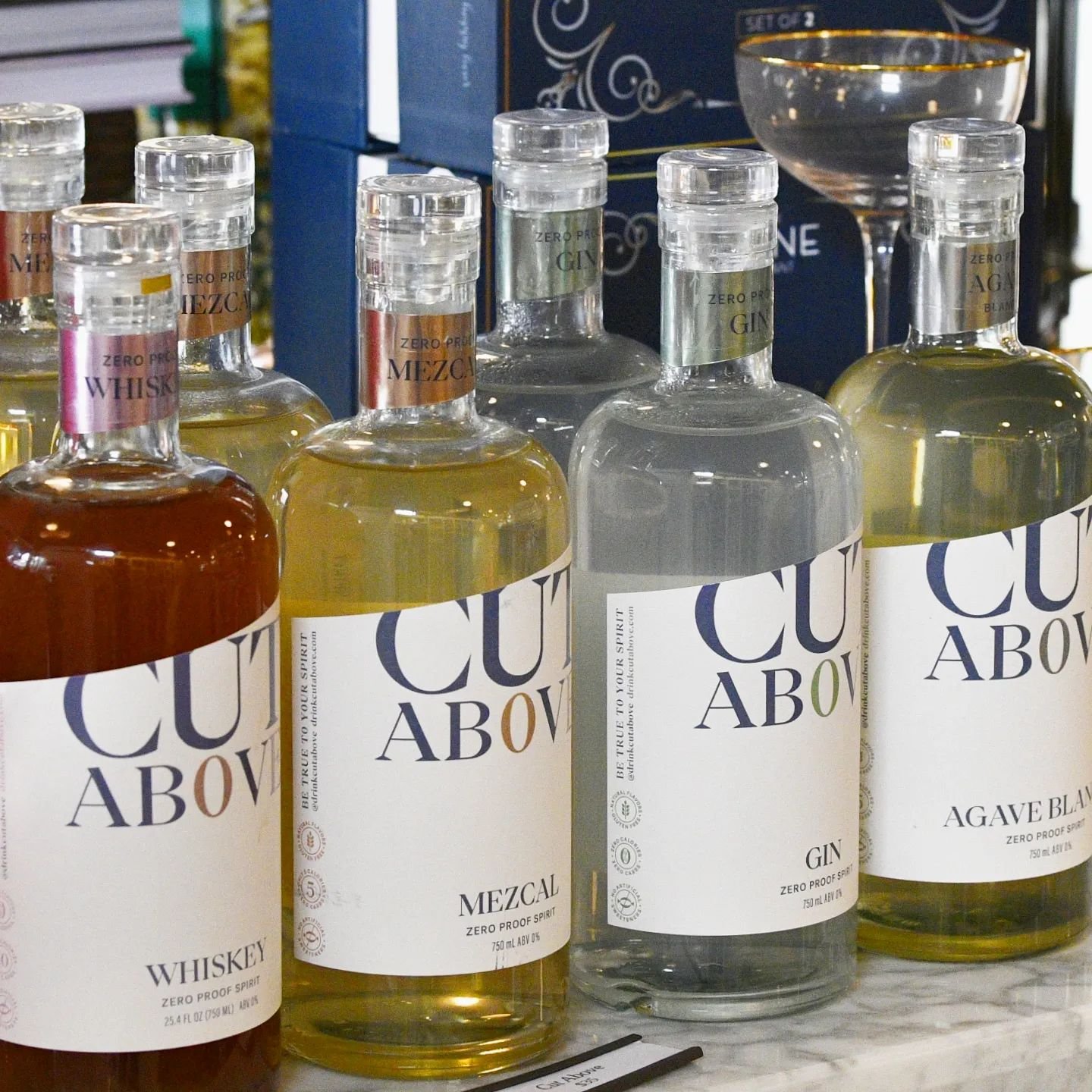 Brand Spotlight: Cut Above 

There's a lot of alcohol-free spirits out there, but few are as good as the award-winning selection from Cut Above. Designed to mimic spirits but leave the choice of alcohol to you, you can enjoy your favorite recipe zero