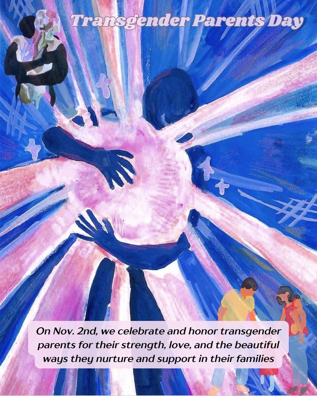 Yesterday, November 2nd, was Transgender Parents Day, and we want to take a moment to honor and celebrate all the incredible trans and gender-diverse parents out there. 💫

Your love, authenticity, and resilience inspire us every single day. We see y