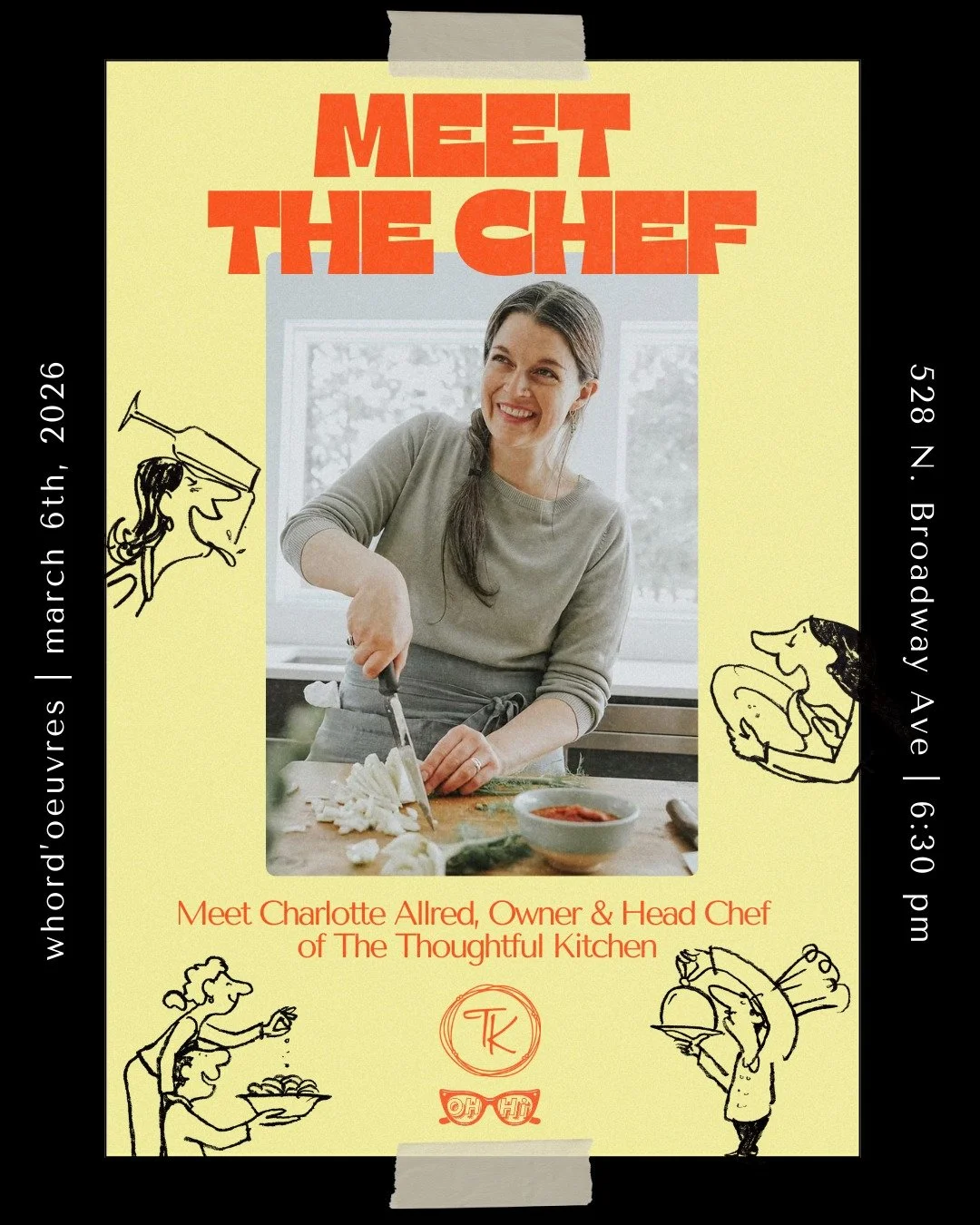Meet Charlotte Allred, Owner &amp; Head Chef of The Thoughtful Kitchen &mdash; and the incredible chef who will be leading our upcoming Whoredourves event.

Since arriving in the Gallatin Valley 15 years ago, Charlotte has worked alongside many local