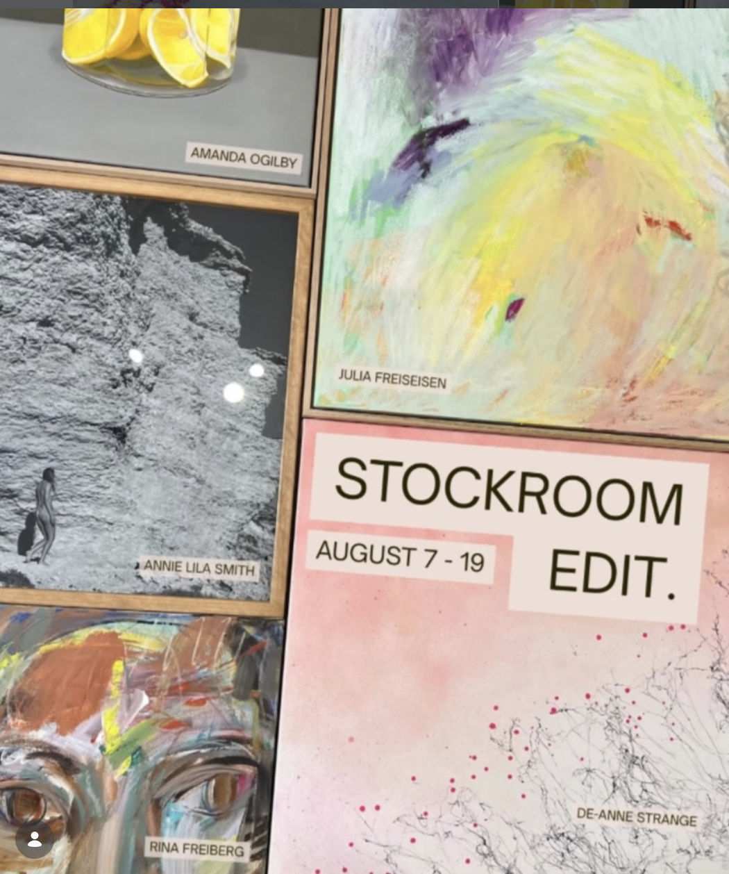'Stockroom Edit' group Exhibition