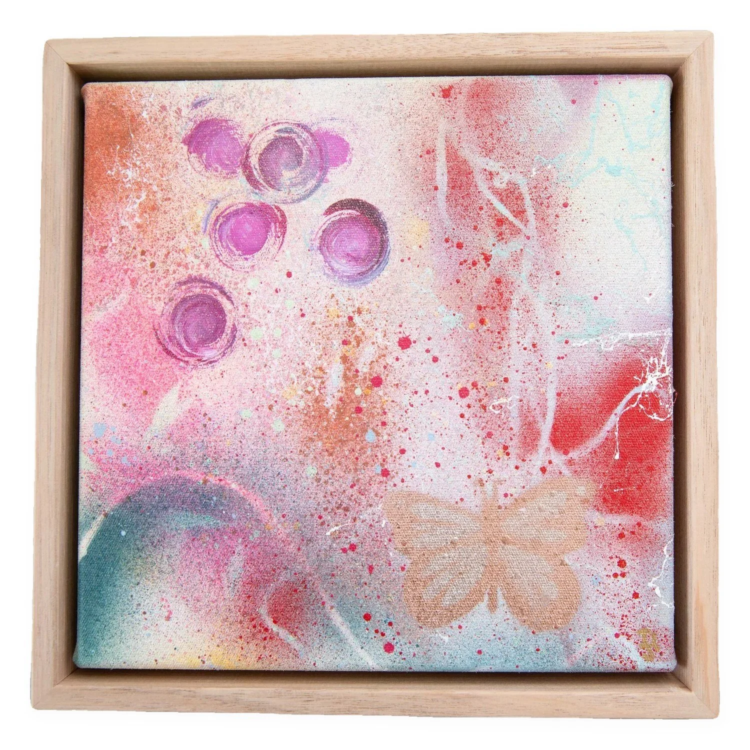Shine by De-Anne Strange, 2026, mixed media on canvas