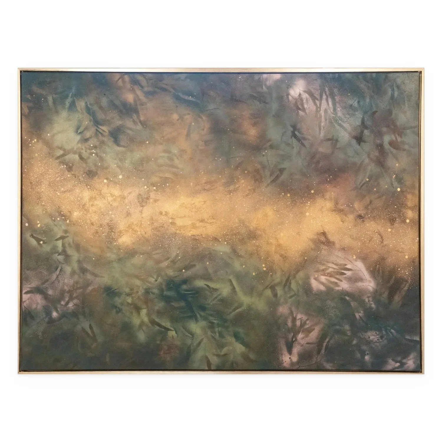 Golden Thread by De-Anne Strange, 2026, original painting on canvas