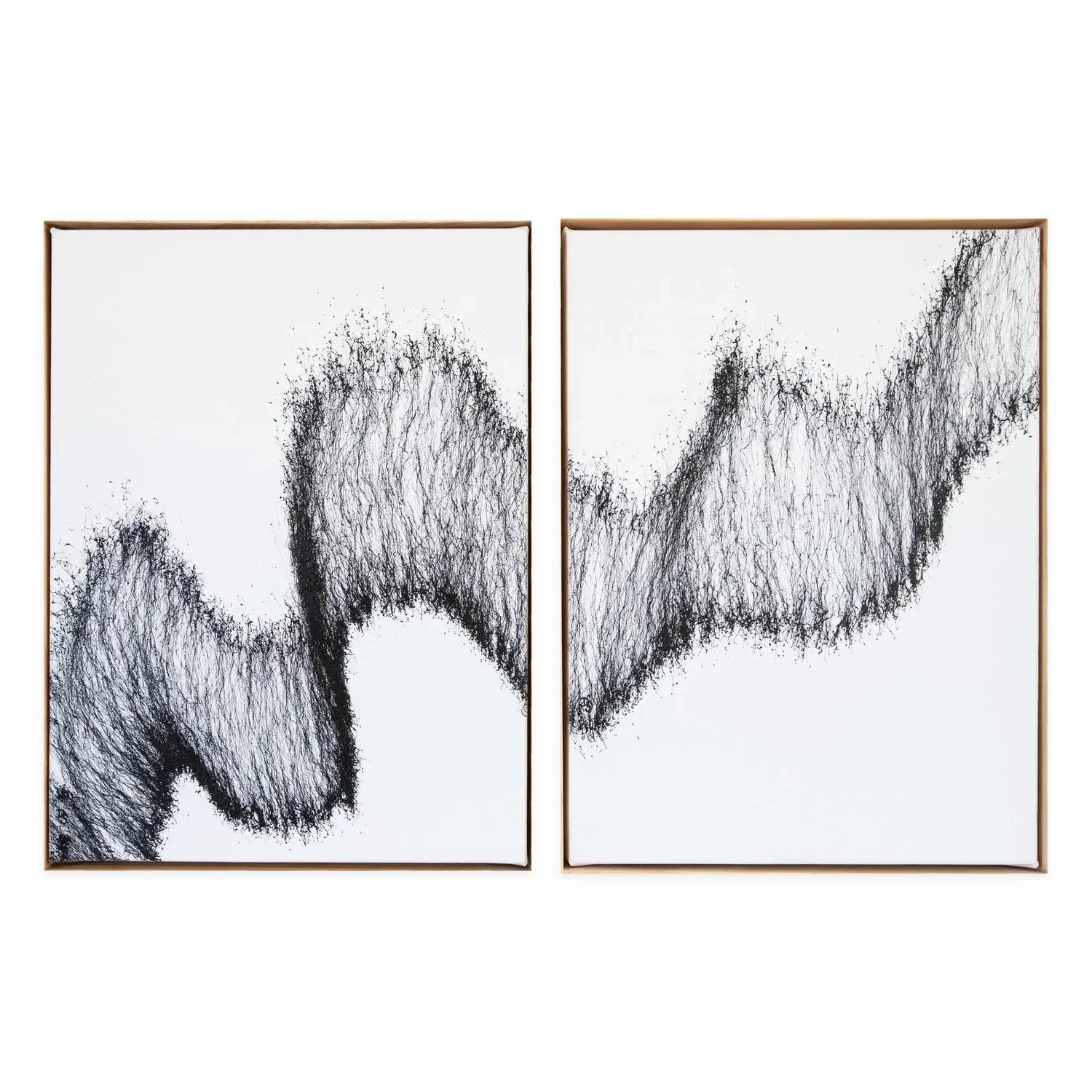 Rise (set of two) by De-Anne Strange, 2026, original painting on canvas