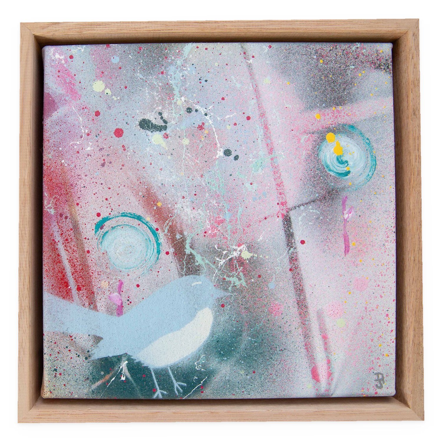 Wonder by De-Anne Strange, 2026, mixed media on canvas