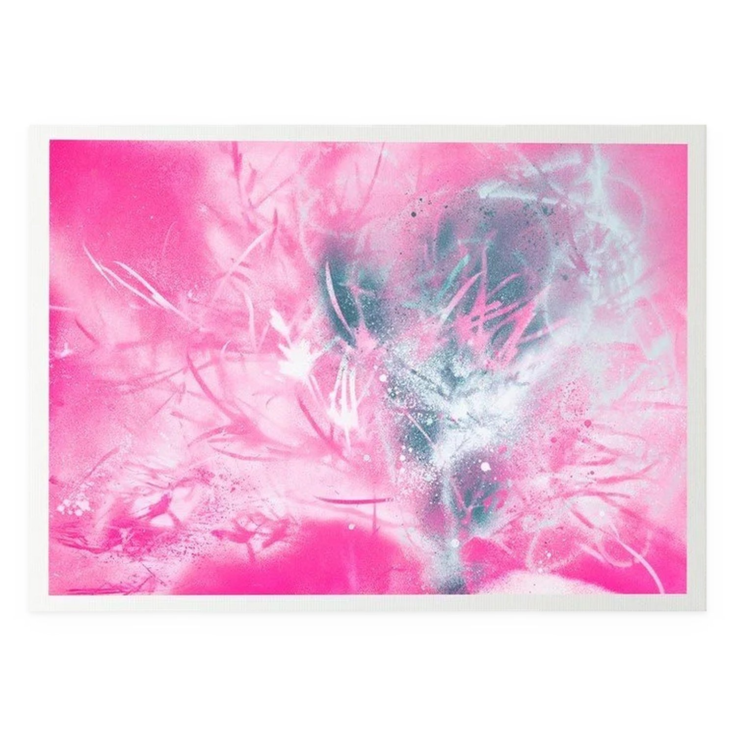 Blush Wattle by De-Anne Strange, original painting on paper