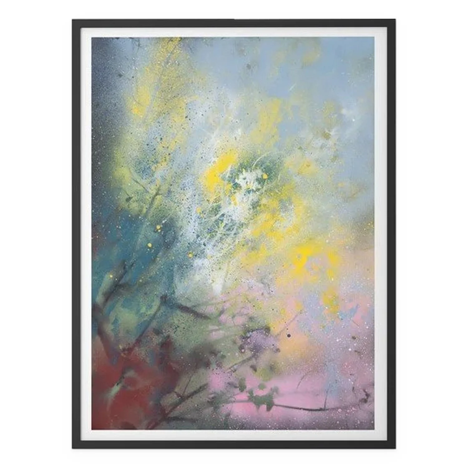 Canola Dust by De-Anne Strange, original painting on canvas