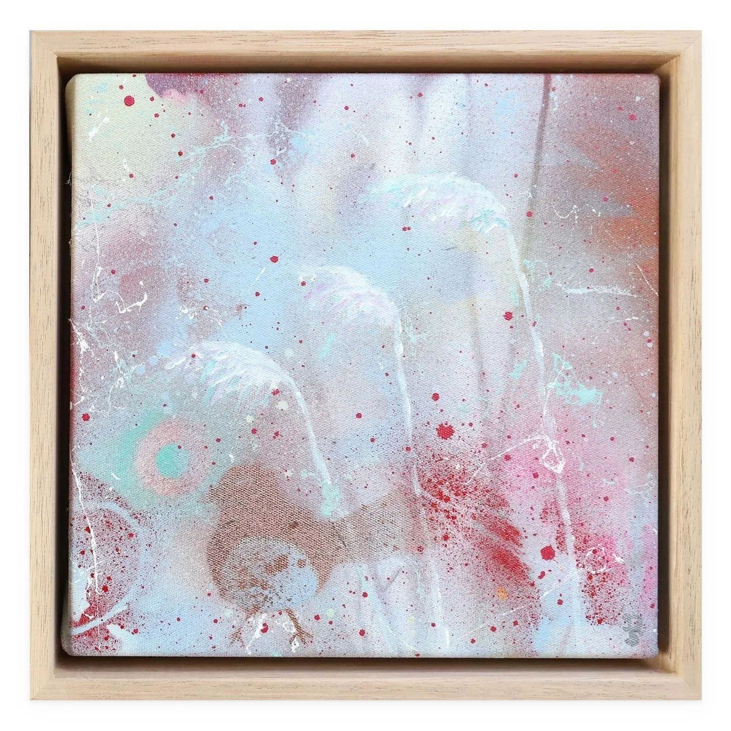 Courage by De-Anne Strange, 2026, mixed media on canvas