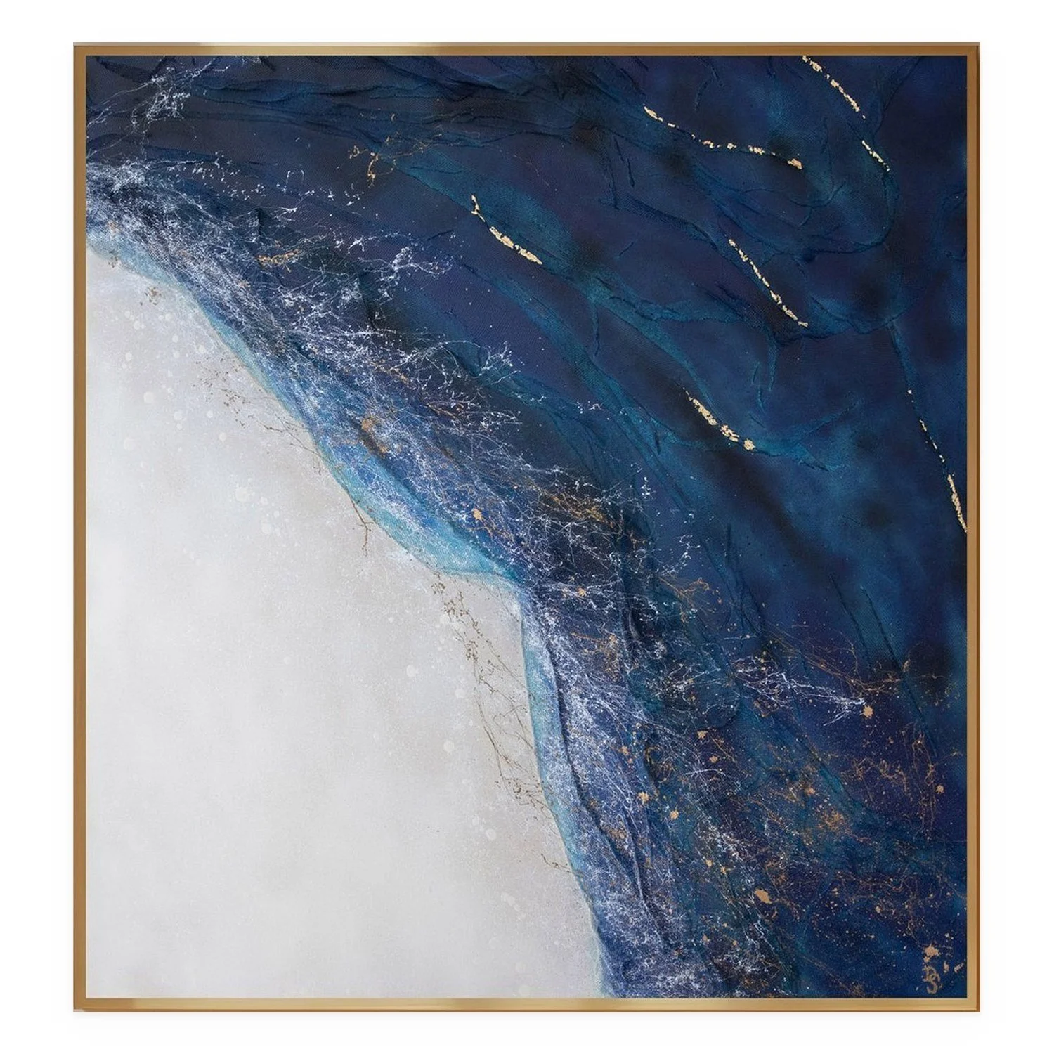 Kissed by the Sea by De-Anne Strange, 2026, original painting on canvas