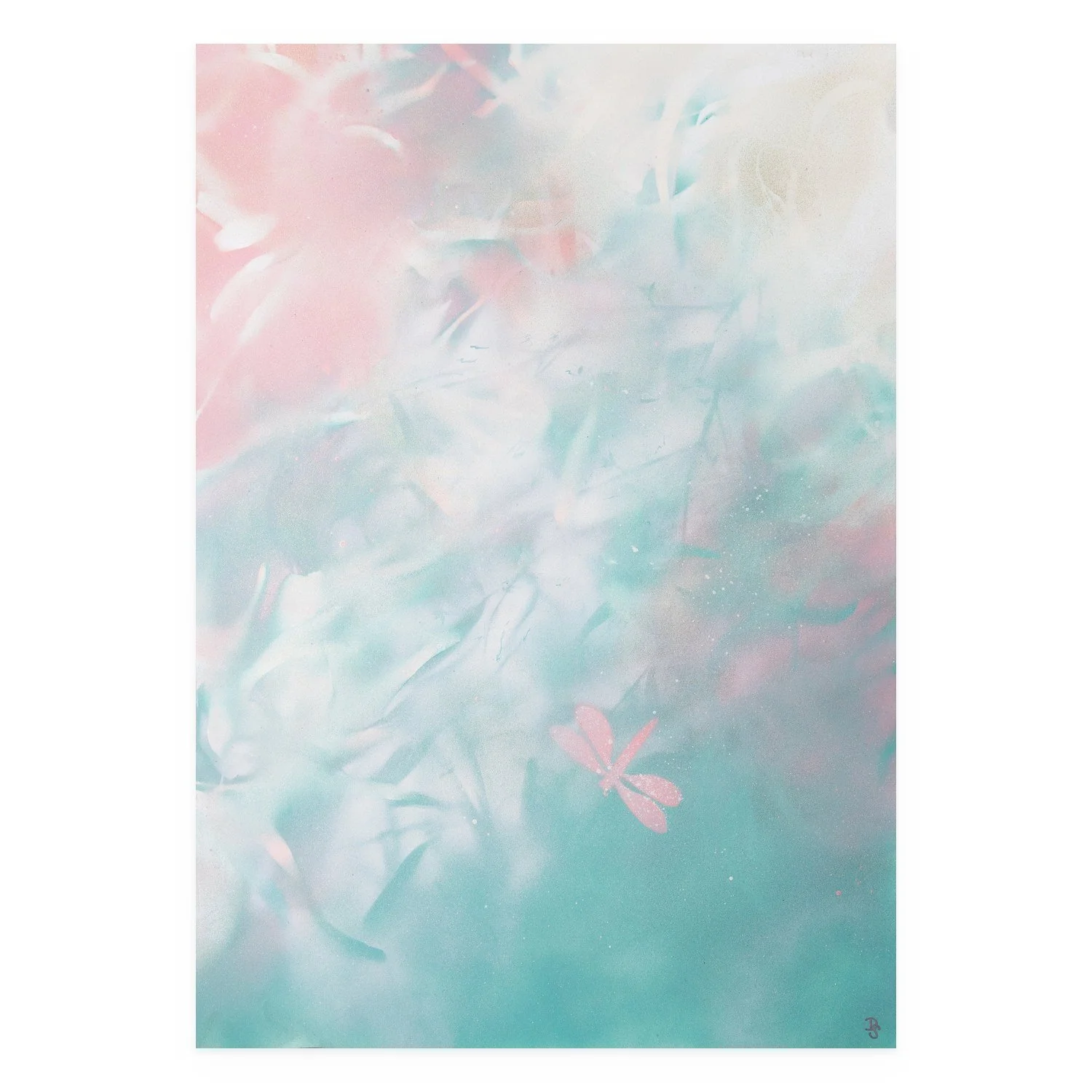 Soft Glow by De-Anne Strange, 2026, original painting on paper