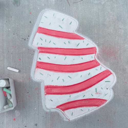 Christmas Tree Cake