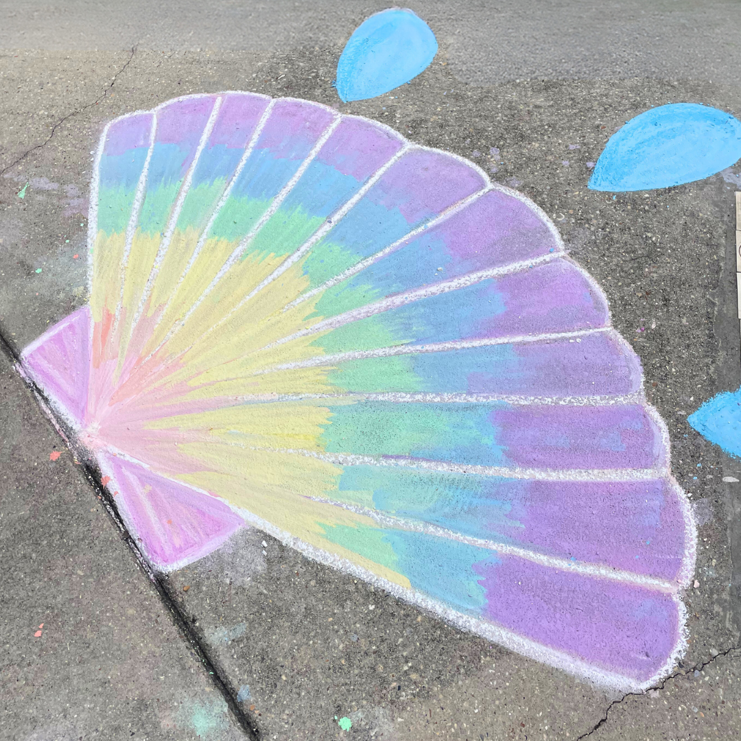 Seashell Baptism Chalk