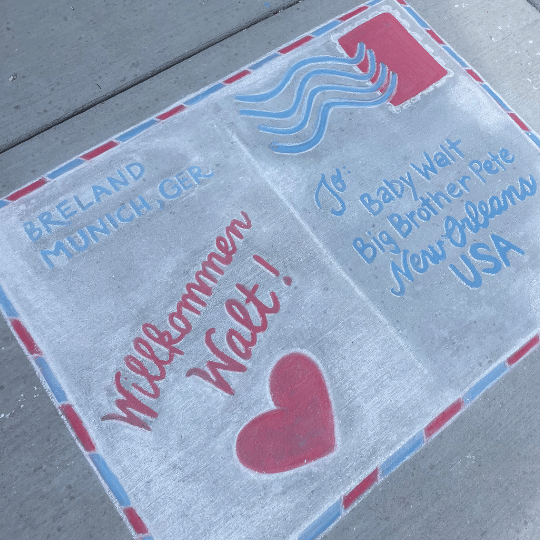 Welcome New Baby Postcard