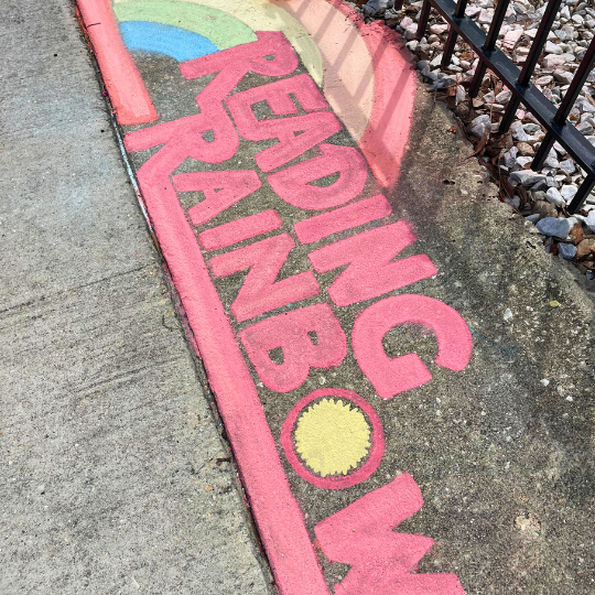 Reading Rainbow Throwback Chalk