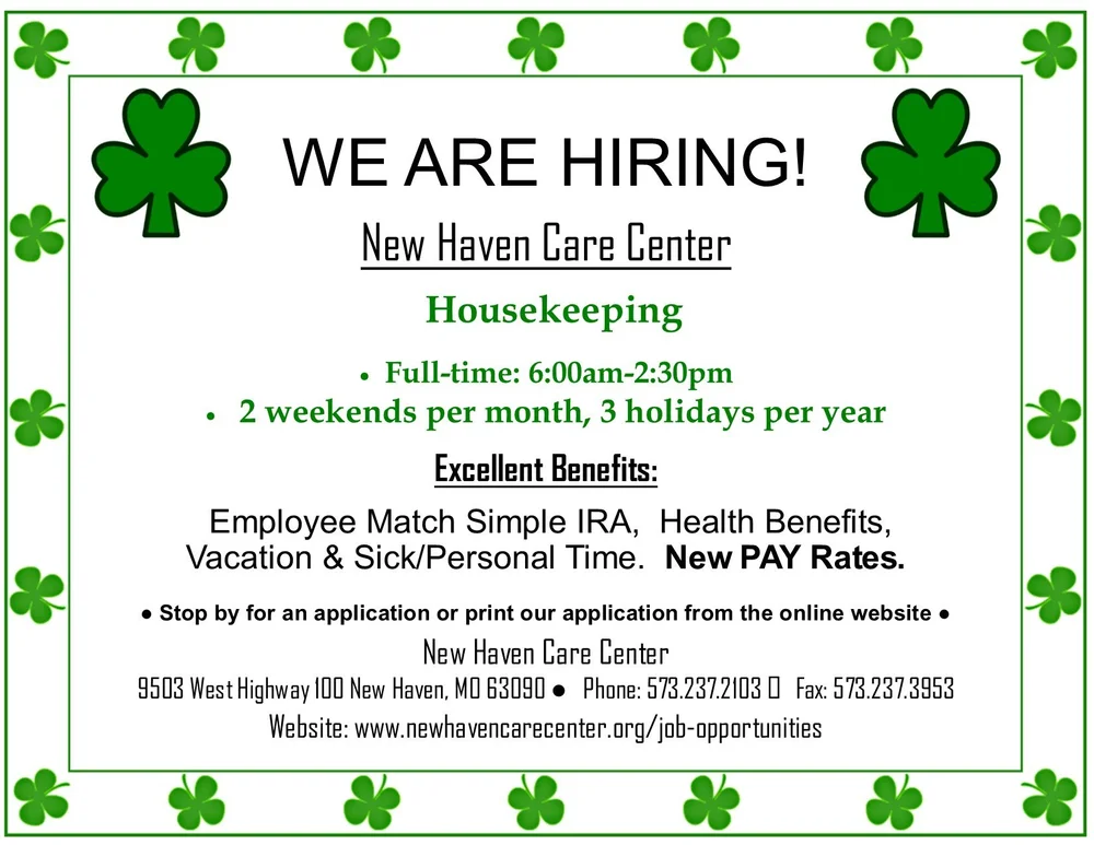 Careers — New Haven Care Center