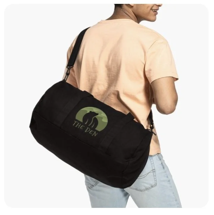 The Den Duffle Bag     $39.99 