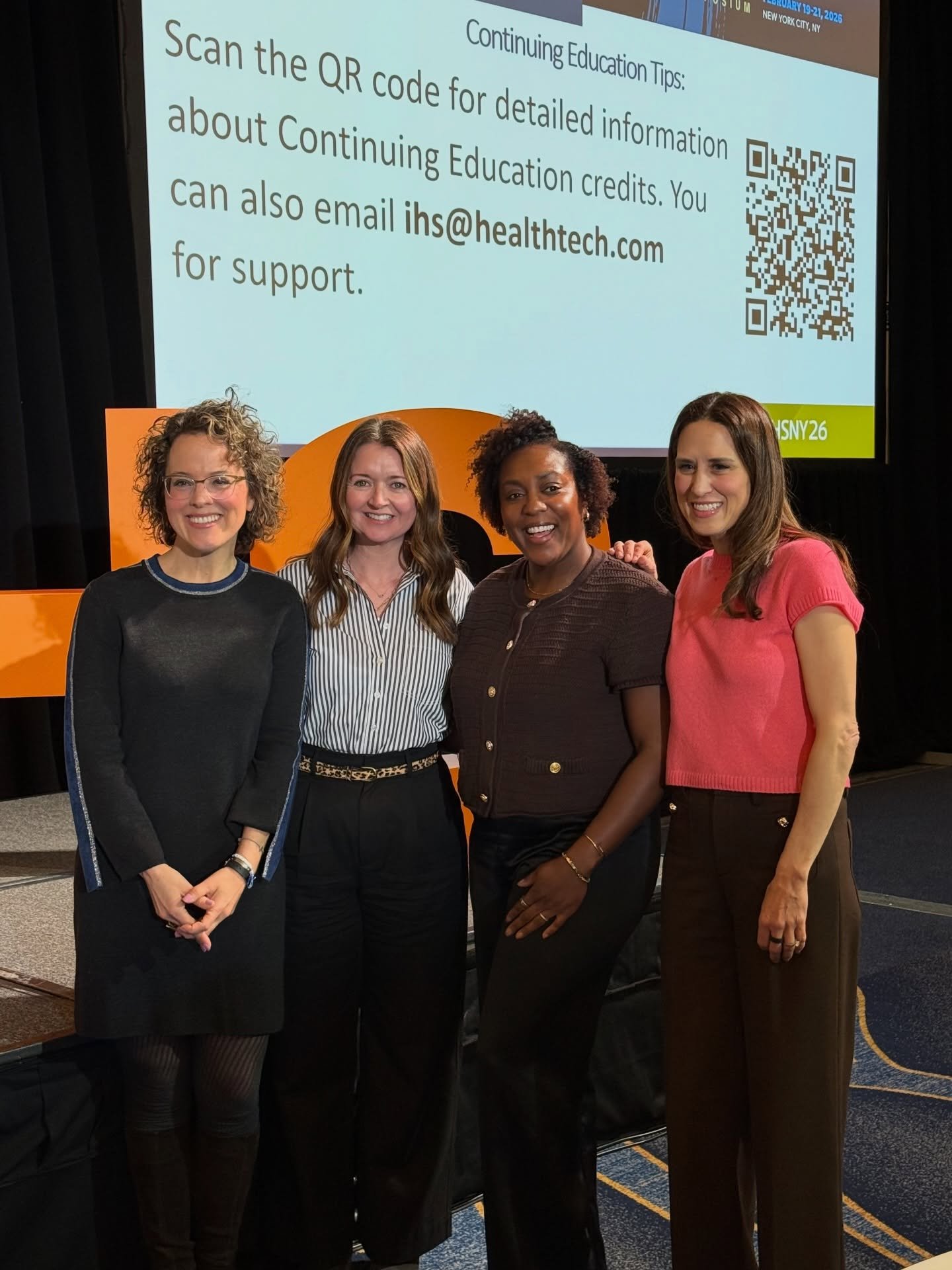 Success in career and life can be defined as who has supported and walked beside you for over two decades as a dietitian. I have been lucky to walk amongst the best dietitians on this planet. Great time presenting today @ihsymposium @keriglassman @ma