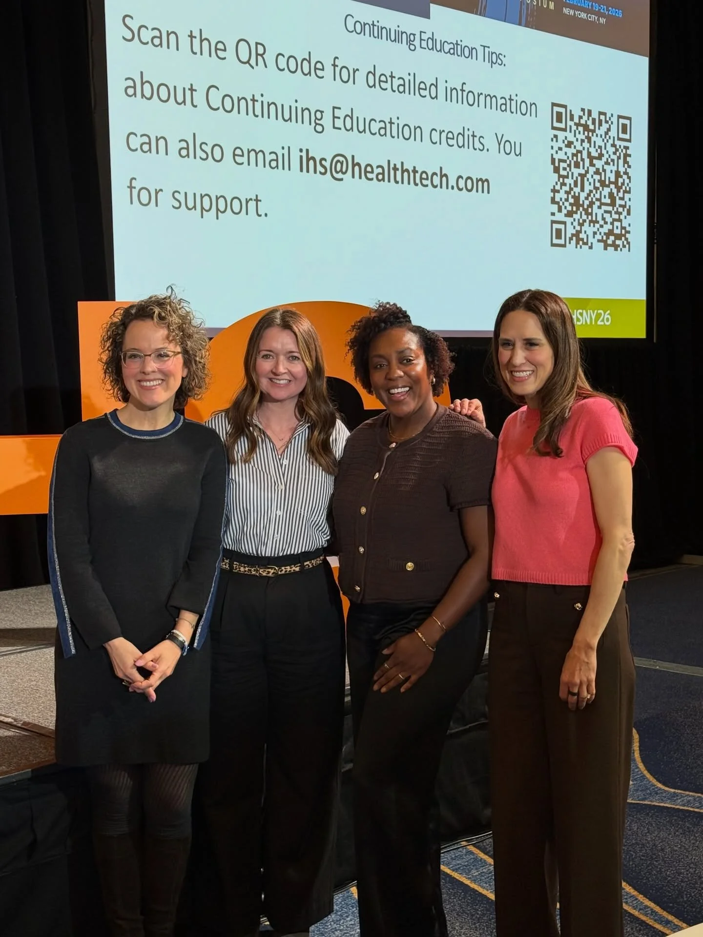 Success in career and life can be defined as who has supported and walked beside you for over two decades as a dietitian. I have been lucky to walk amongst the best dietitians on this planet. Great time presenting today @ihsymposium @keriglassman @ma