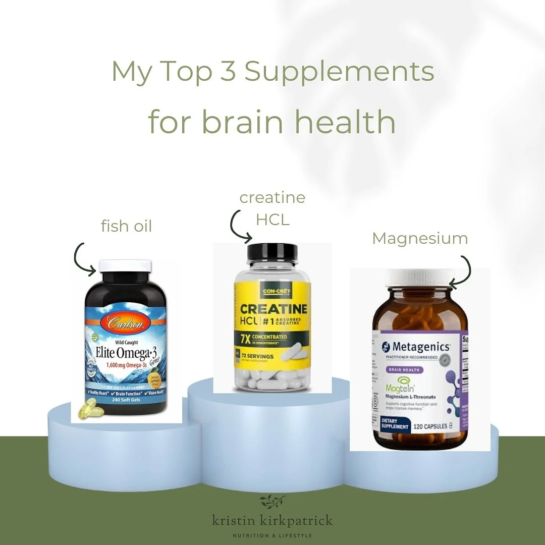 Food rules, 💪but sometimes a supplement is warranted to ensure adequate circulating levels within the body. 

In my patient practice @clevelandclinic , I always start with a patients &ldquo;why&rdquo; and if the why is prevention of 🧠Alzheimer&rsqu